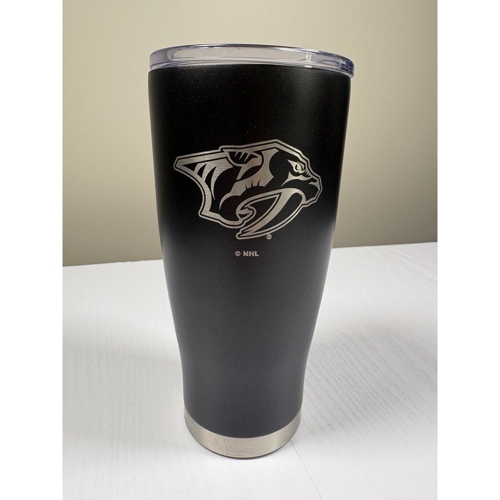 Nashville Predators NHL Fusion Drinkware Black Stainless Steel Insulated Tumbler